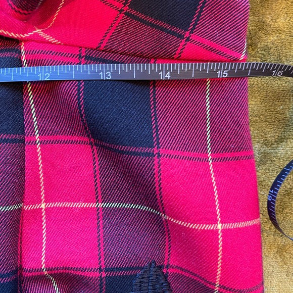 Rinascimento SZ S Red and Black Holiday Plaid Dress! - Picture 12 of 14